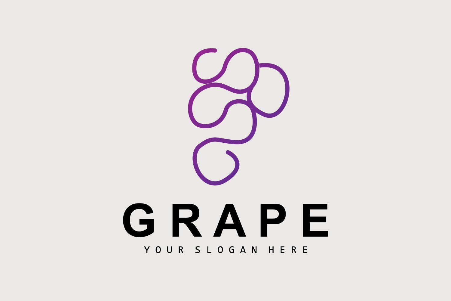 Kit Graphique #405211 Grape Wine Divers Modles Web - Logo template Preview