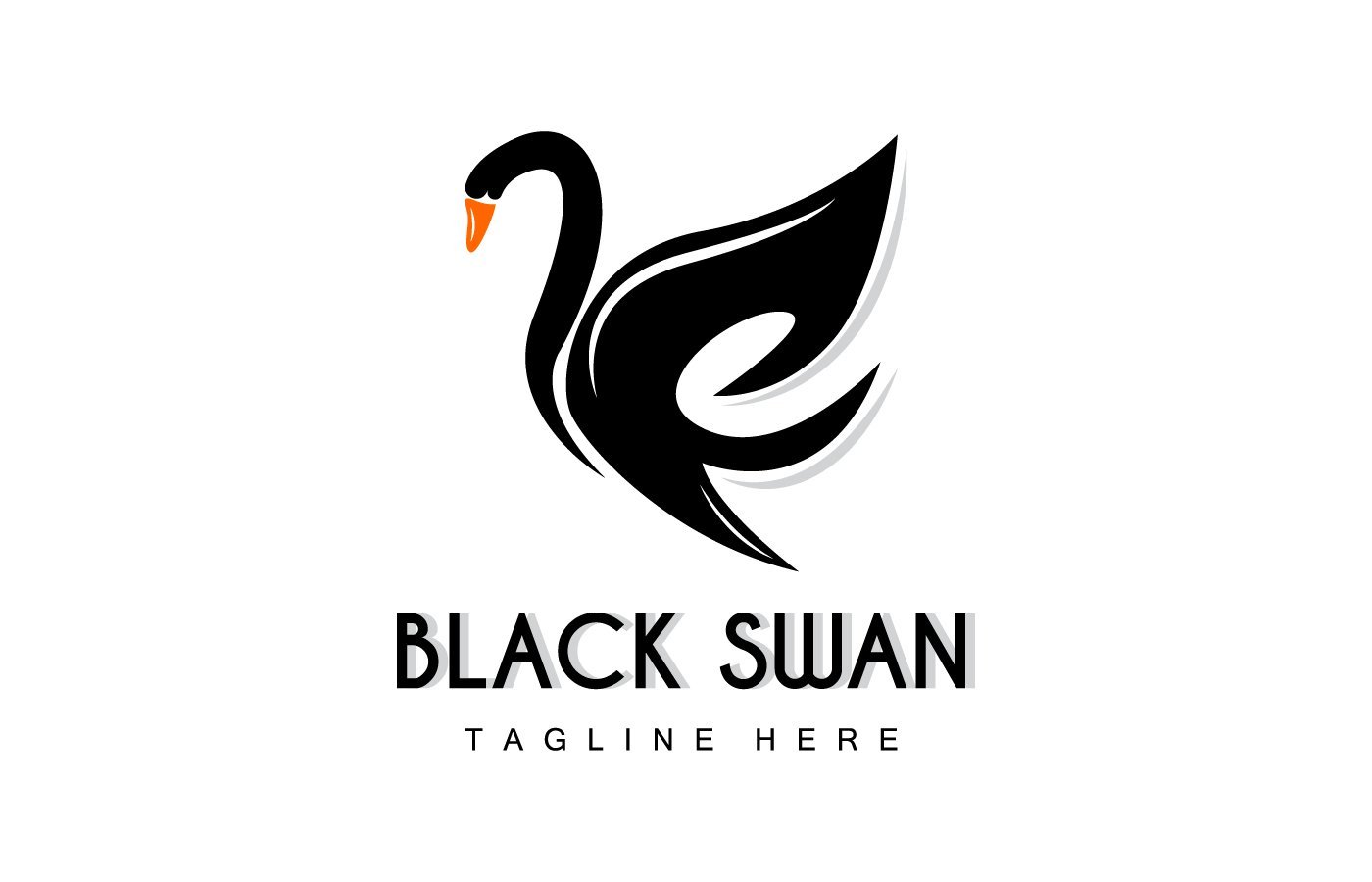 Template #405214 Swan Logo Webdesign Template - Logo template Preview
