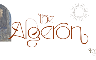 The Algeron | Aesthetic Font