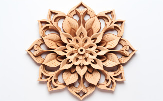 Wooden flower art_3d wooden floral art design
