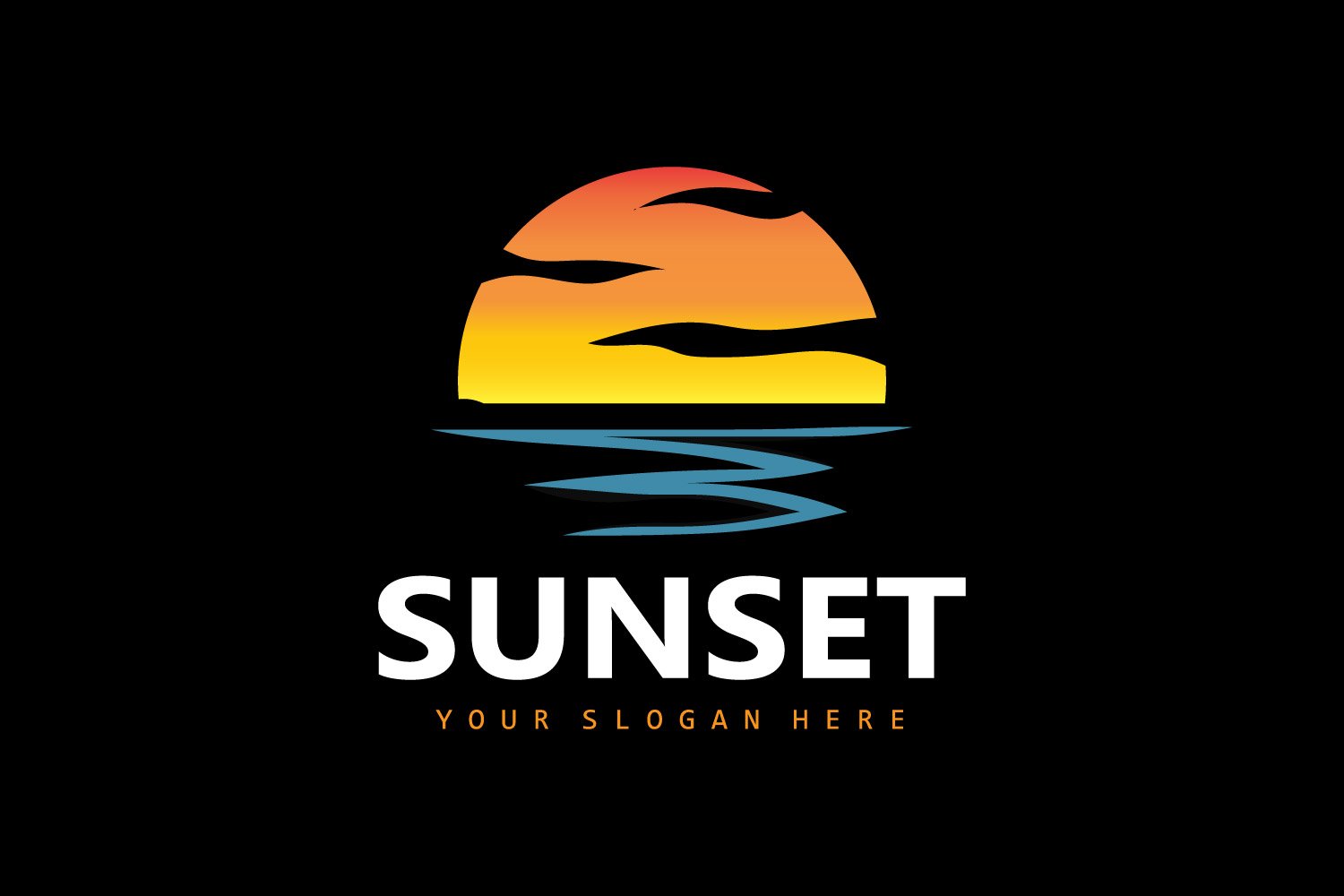 Template #405319 Sea Beach Webdesign Template - Logo template Preview