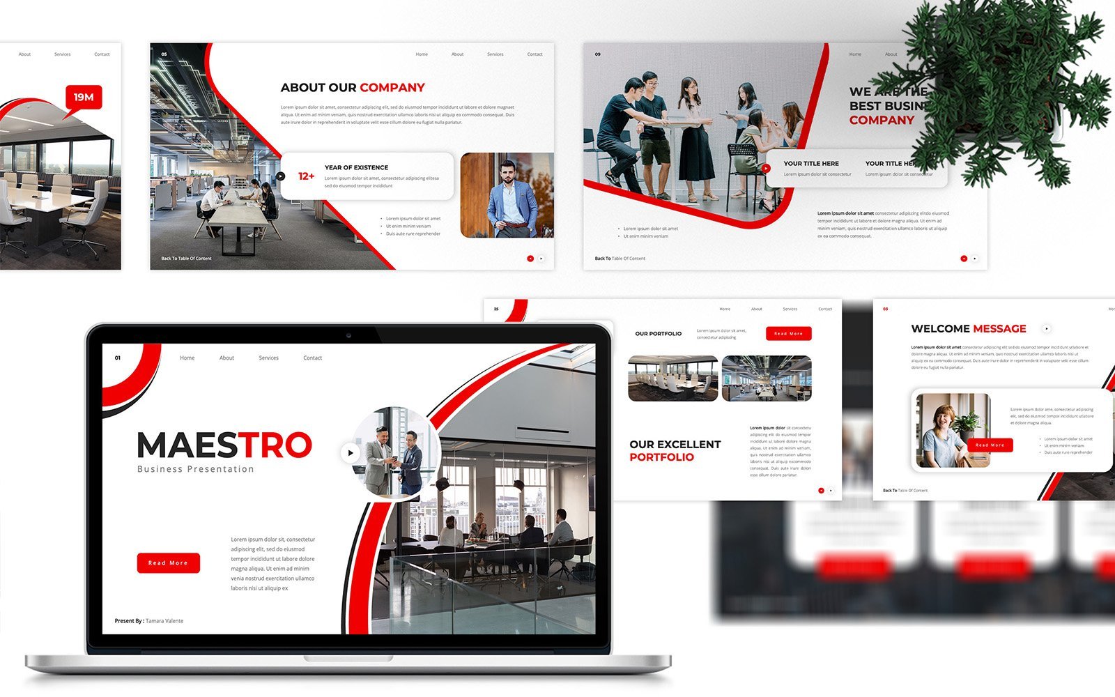 Template #405320 Business Clean Webdesign Template - Logo template Preview
