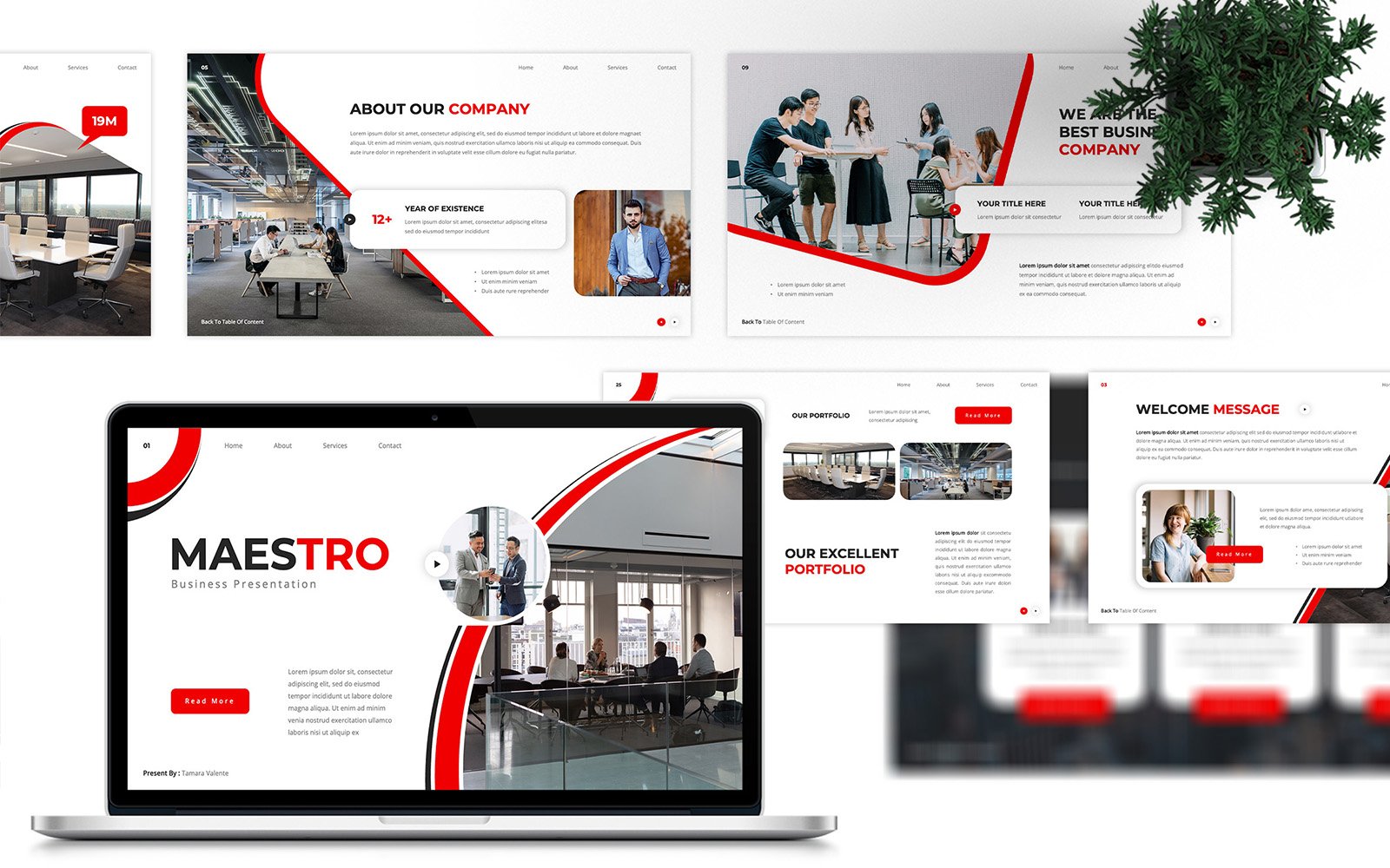 Template #405321 Business Clean Webdesign Template - Logo template Preview