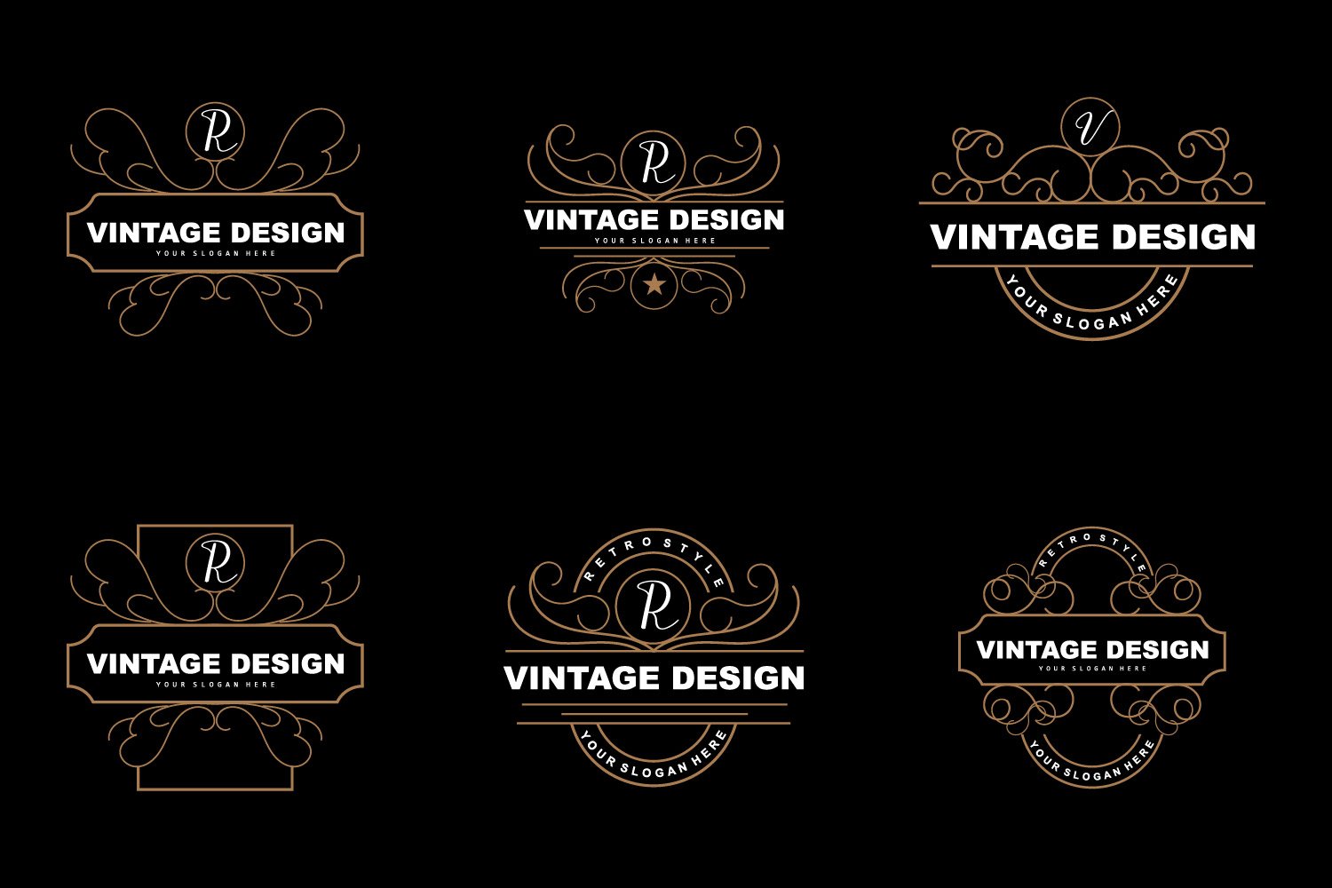 Kit Graphique #405367 Mandala Vintage Web Design - Logo template Preview