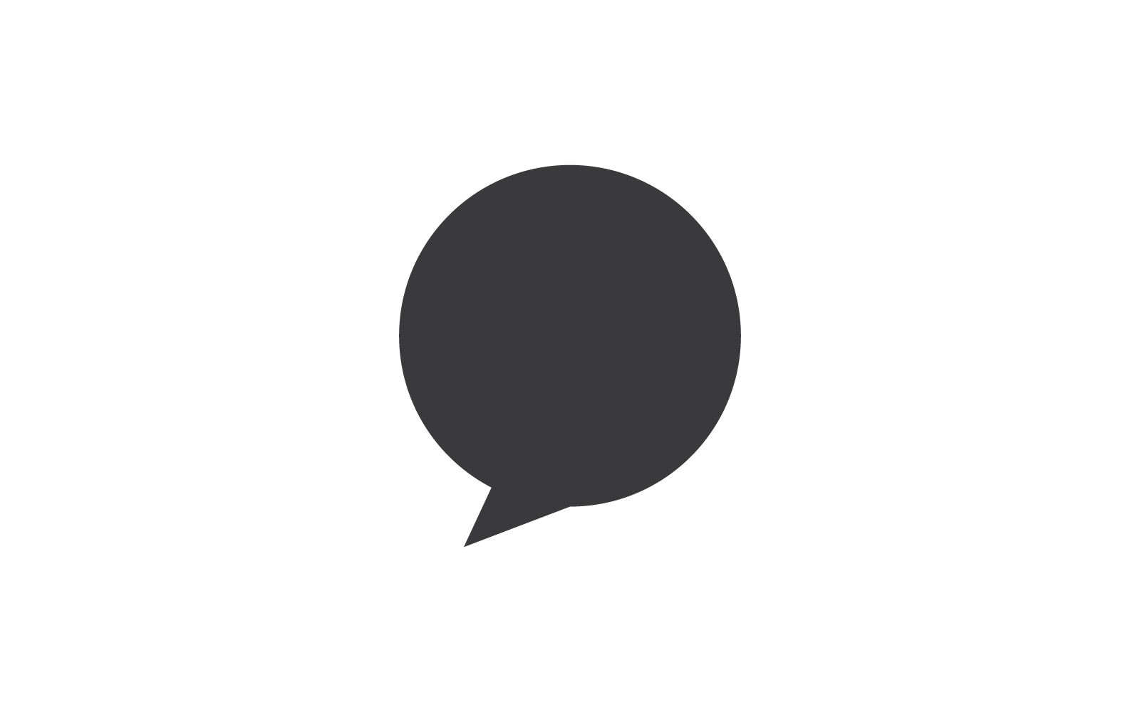 Communication button design illustration template Logo Template