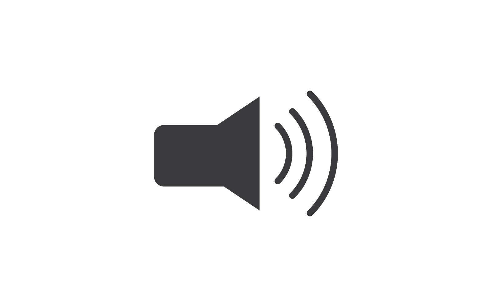 Communication button icon vector design template