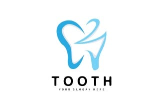 Tooth logo Dental Health VectorV2