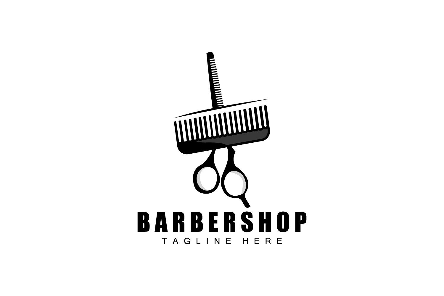 Template #405454 Cut Barber Webdesign Template - Logo template Preview
