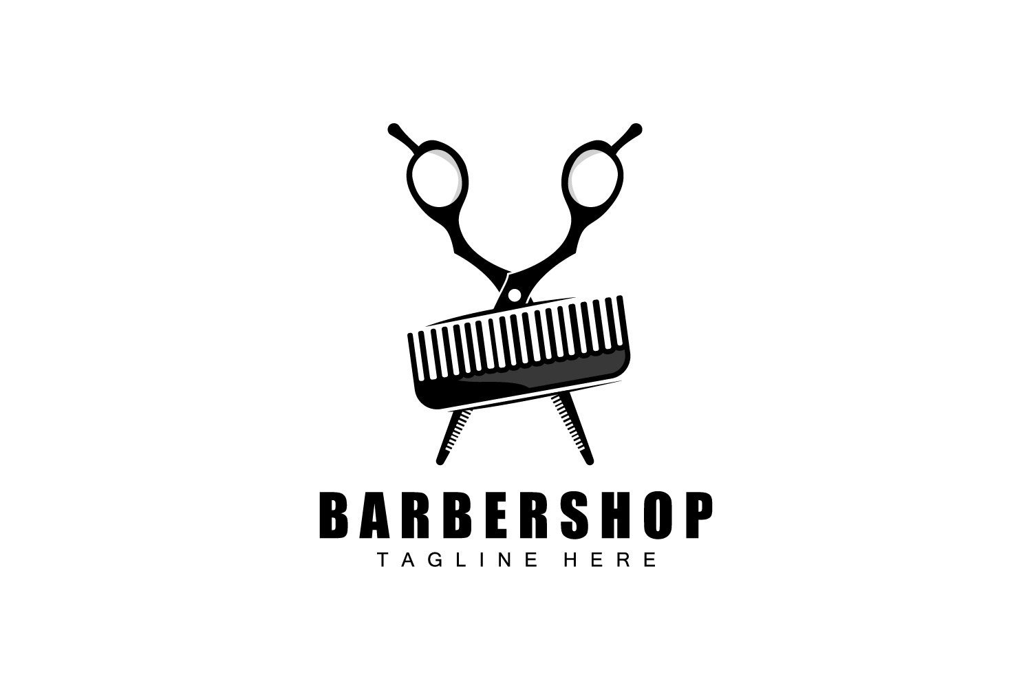 Template #405458 Cut Barber Webdesign Template - Logo template Preview