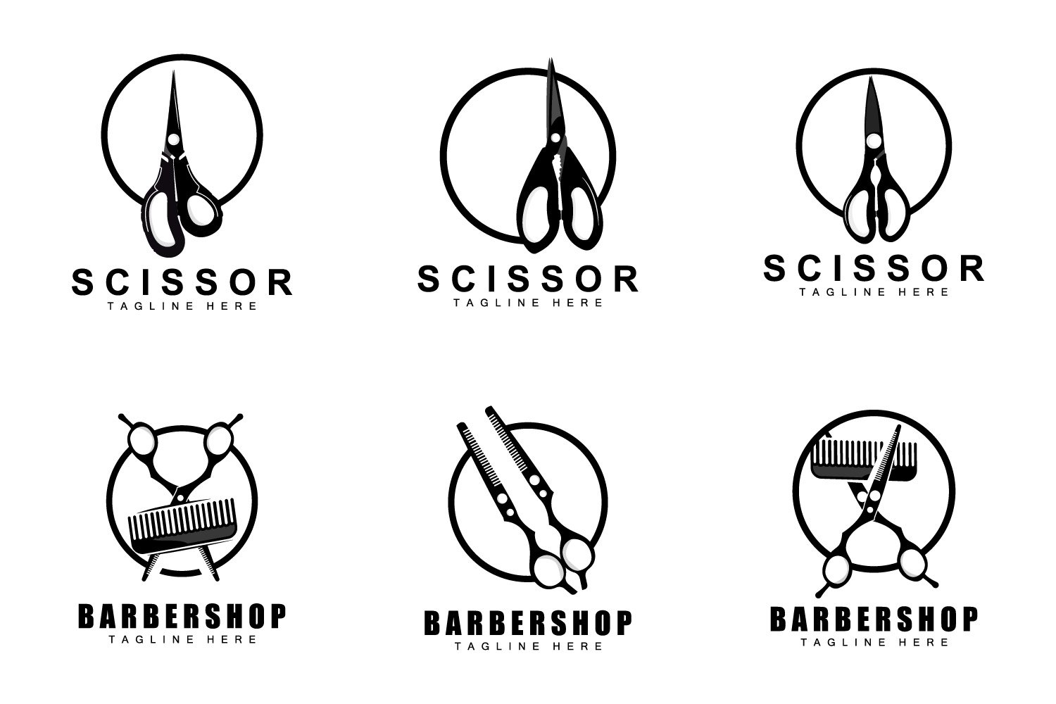 Template #405471 Cut Barber Webdesign Template - Logo template Preview