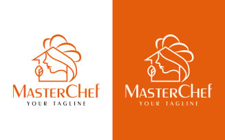 Miss MasterChef Organic Homemade Food Logo Design