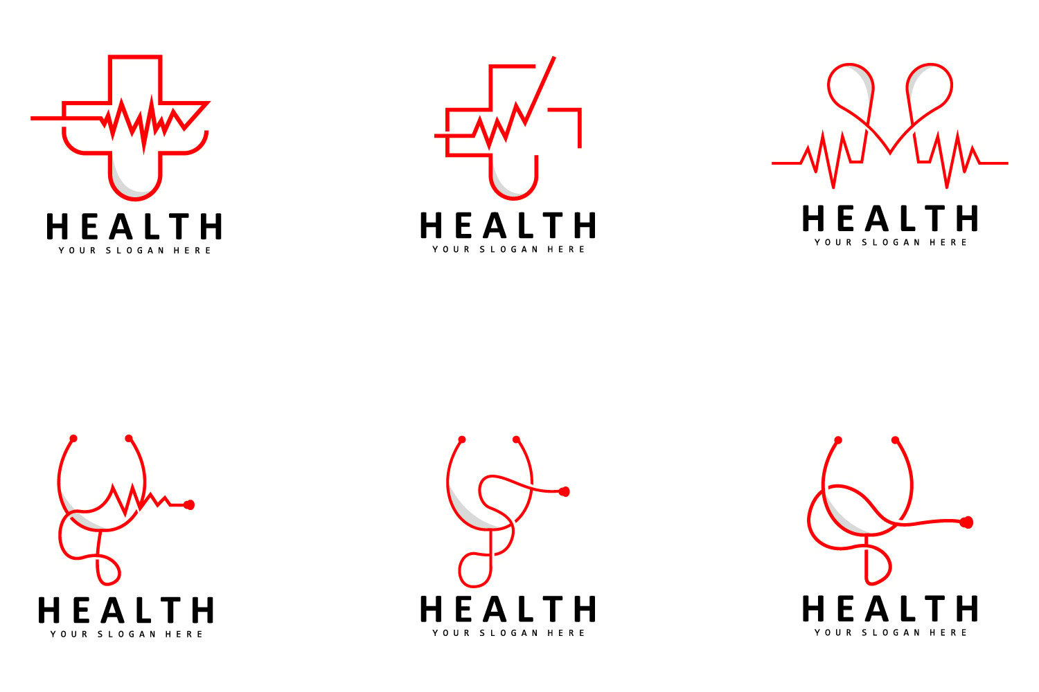 Kit Graphique #405598 Care Hospital Divers Modles Web - Logo template Preview