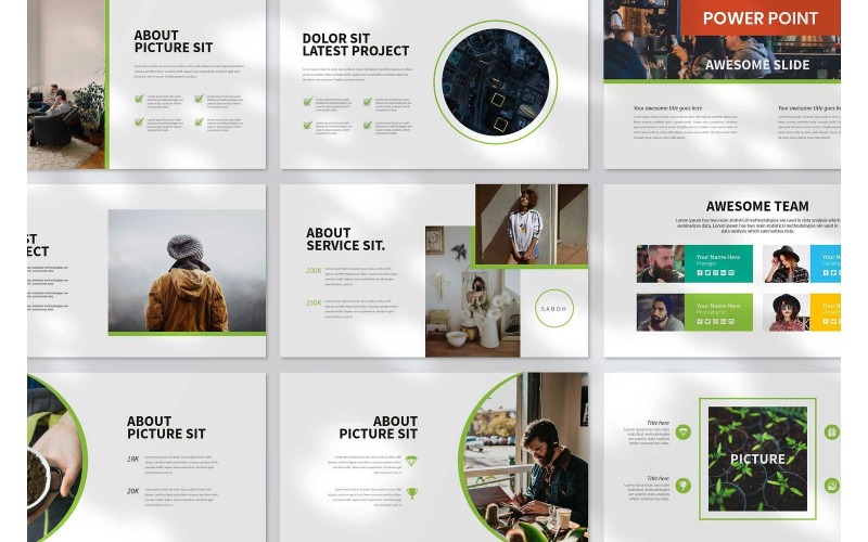 The One - PowerPoint Presentation Templates PowerPoint Template
