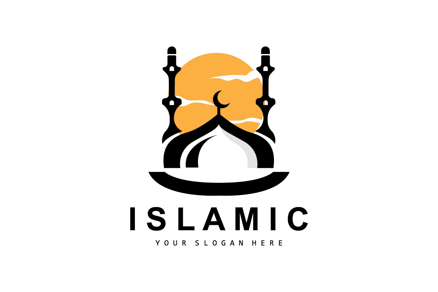 Kit Graphique #405636 Mosque Arab Divers Modles Web - Logo template Preview