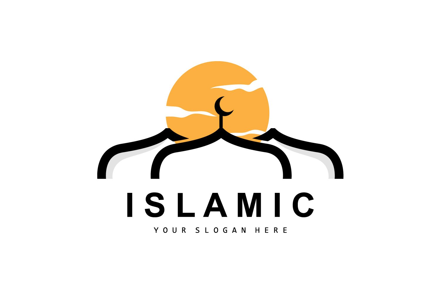 Kit Graphique #405639 Mosque Arab Divers Modles Web - Logo template Preview