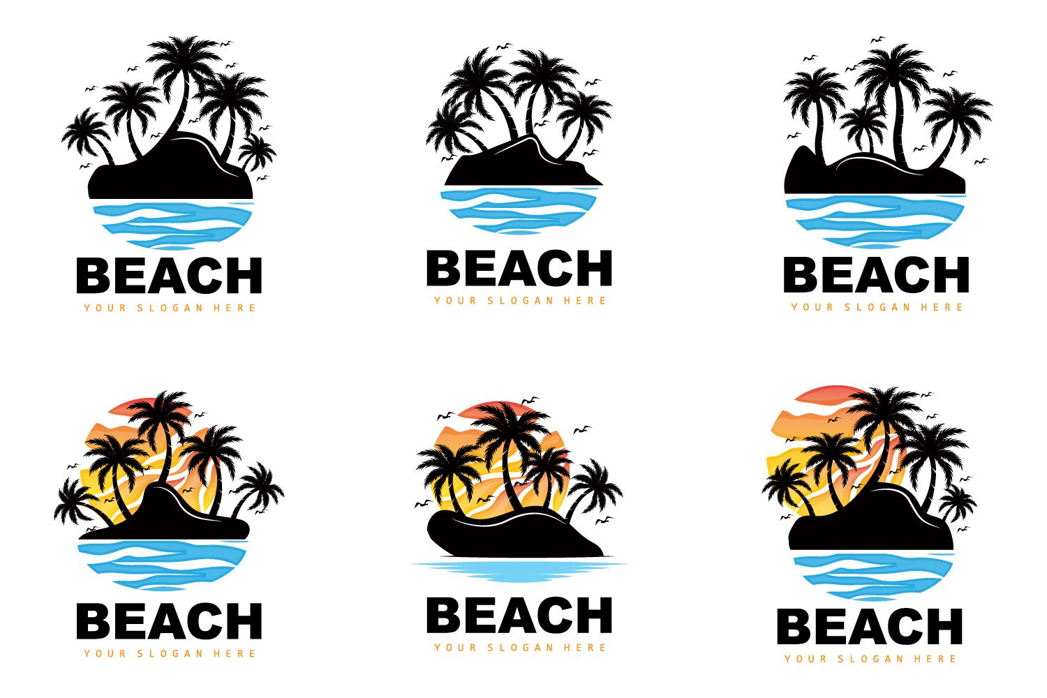Kit Graphique #405676 Ocean Mer Divers Modles Web - Logo template Preview