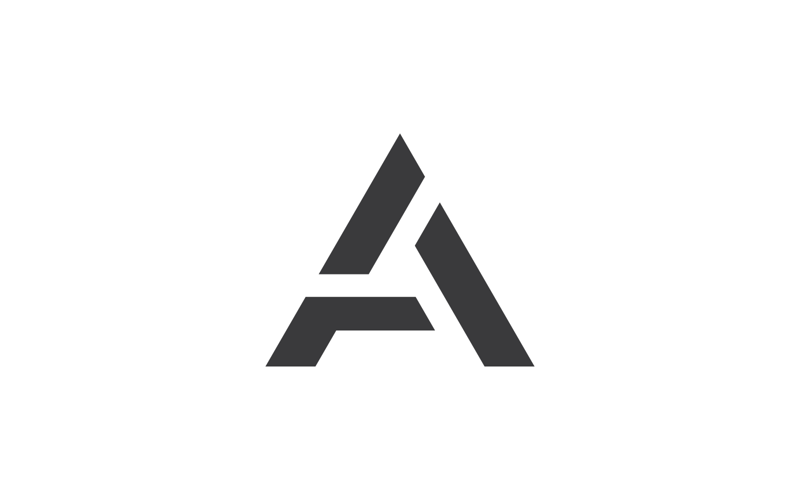 A design initial letter logo icon template