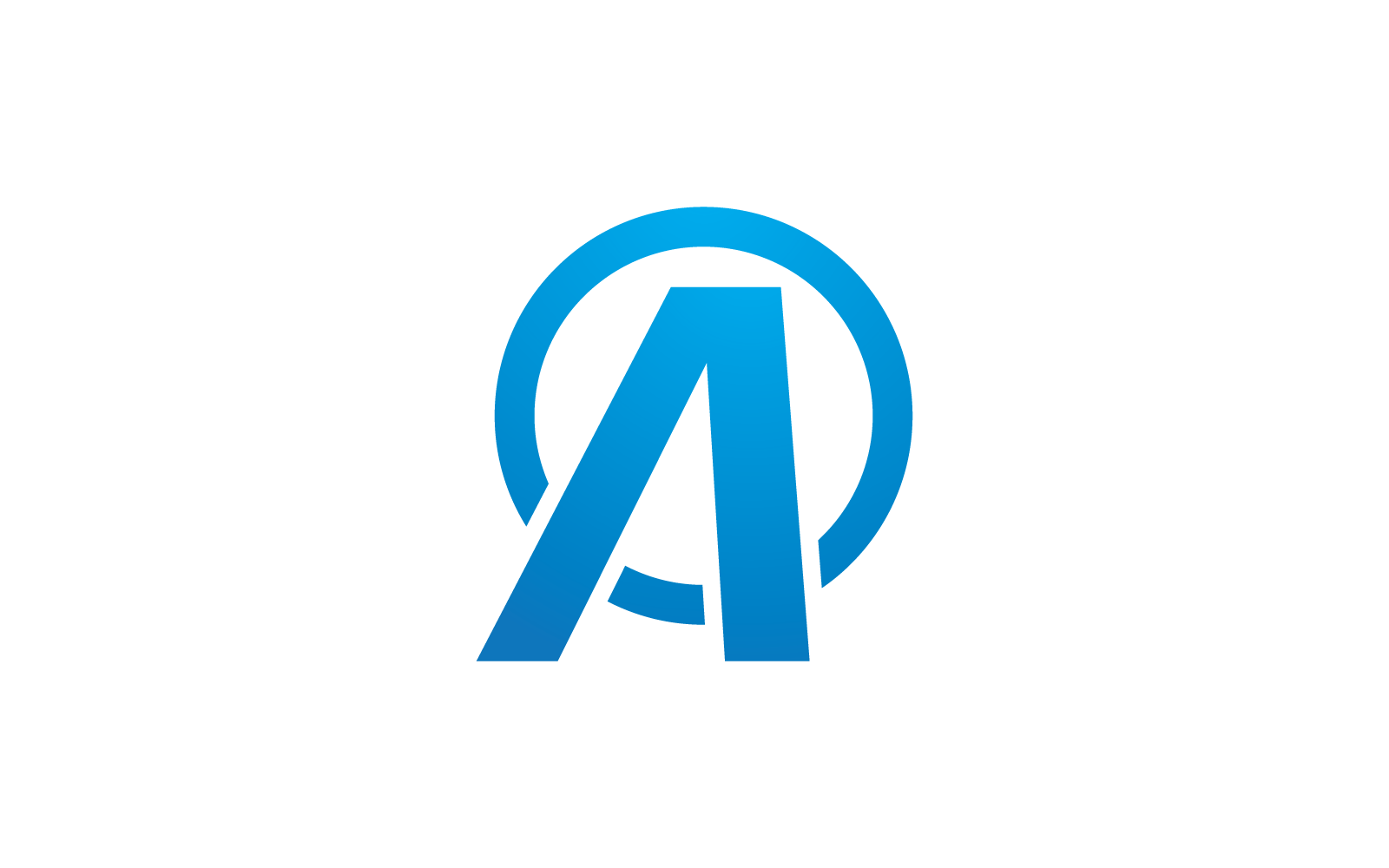 A initial letter logo template design Logo Template
