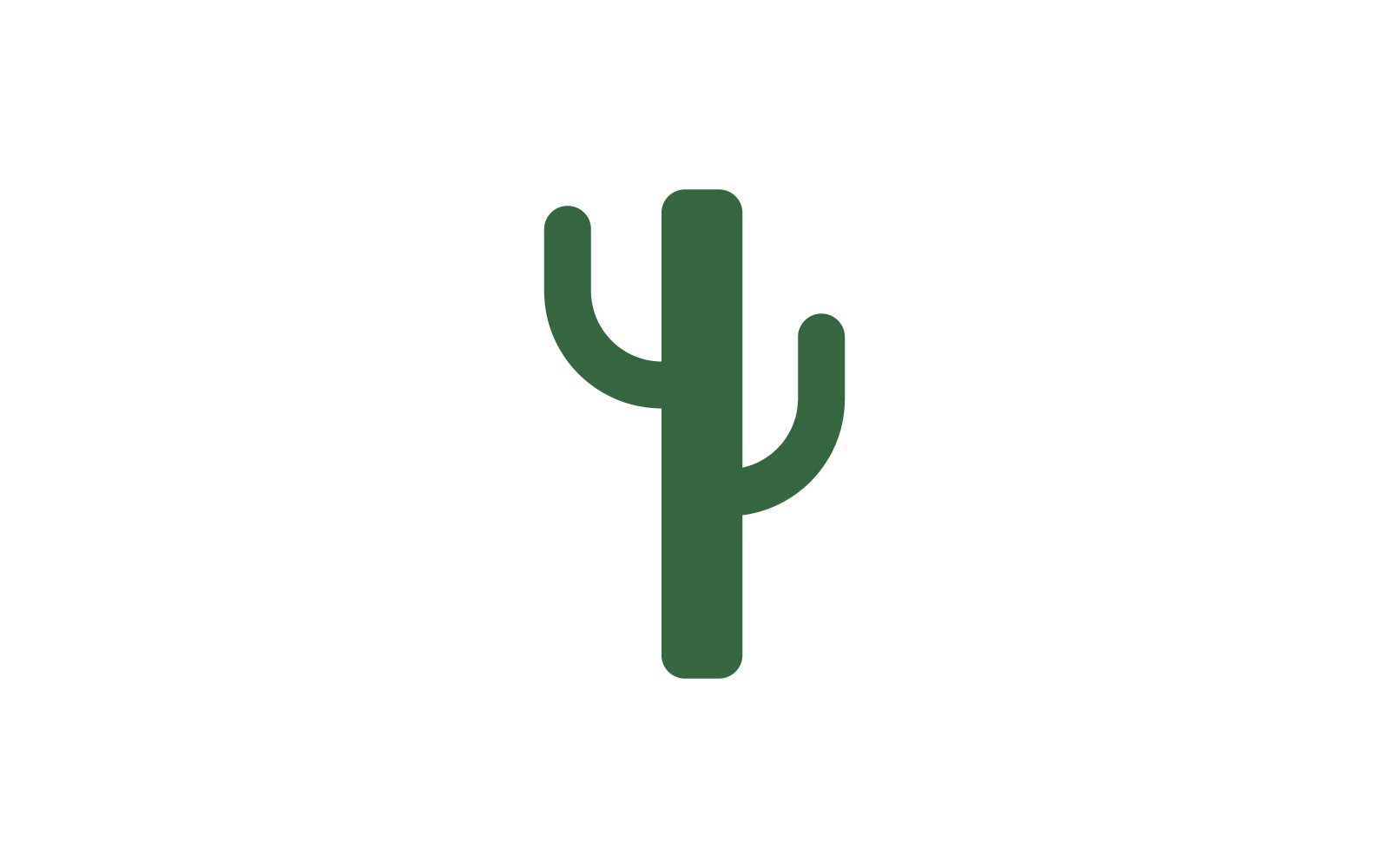 Cactus Logo icon template vector design Logo Template