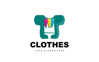 Clothing Logo Simple Style Shirt DesignV1