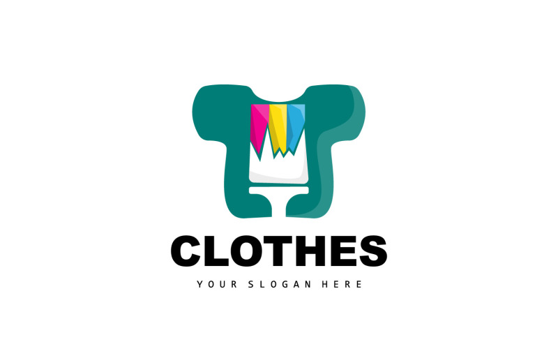 Clothing Logo Simple Style Shirt DesignV1 Logo Template