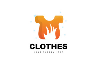 Clothing Logo Simple Style Shirt DesignV4