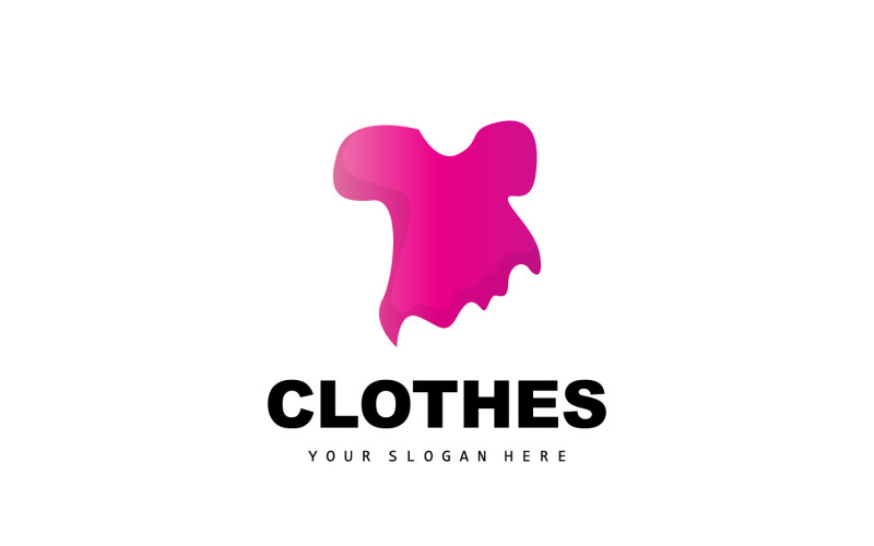 Clothing Logo Simple Style Shirt DesignV5 Logo Template