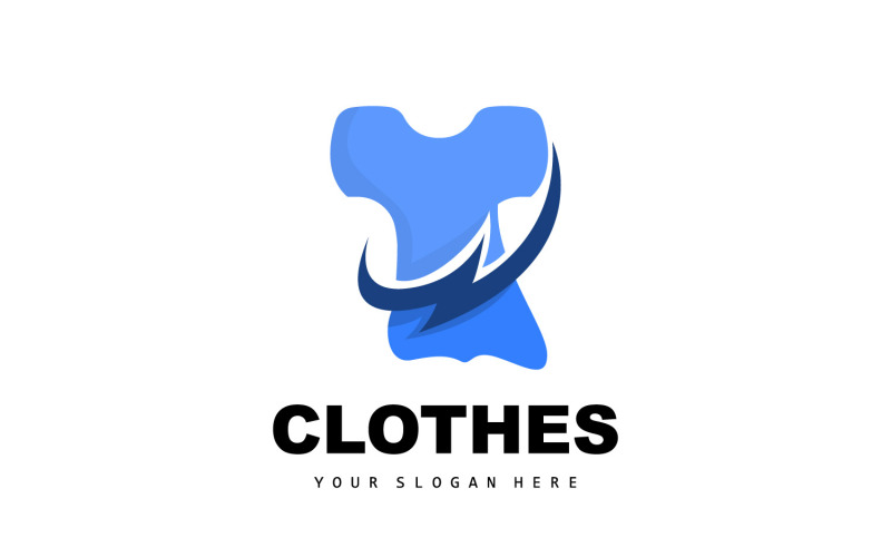 Clothing Logo Simple Style Shirt DesignV8 Logo Template