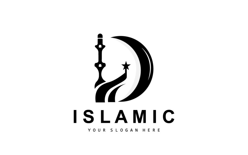 Mosque logo ramadan design template vectorV8 Logo Template