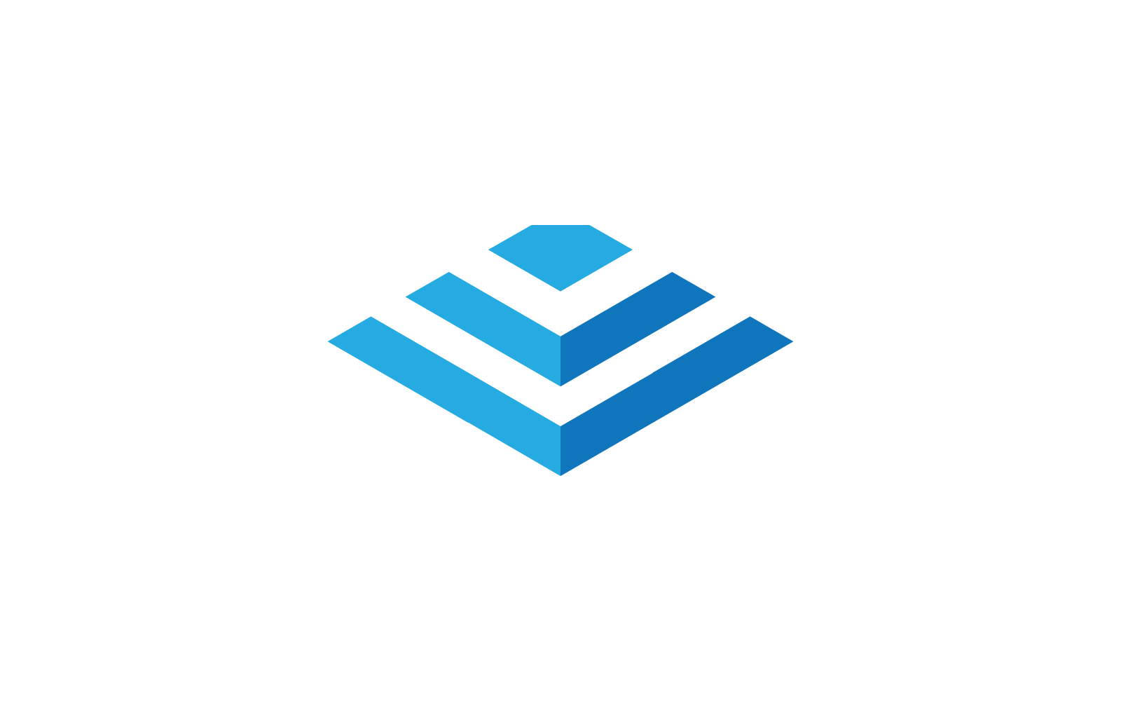 Pyramid Logo Template vector illustration