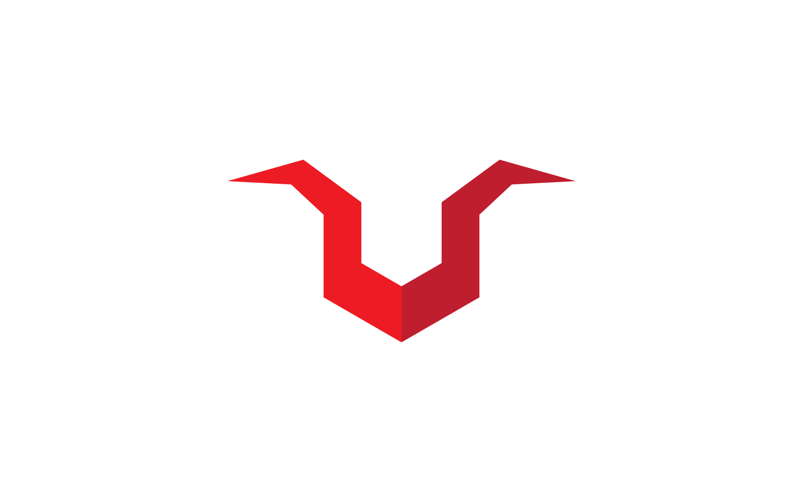 Stier logo vector ontwerpsjabloon