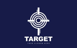 Target Logo Arrow Shooting DesignV1