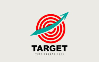 Target Logo Arrow Shooting DesignV4