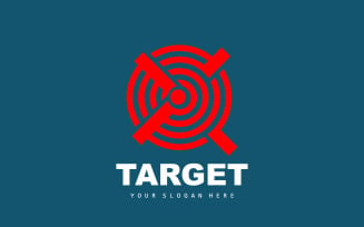 Target Logo Arrow Shooting DesignV5
