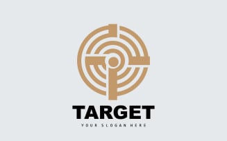 Target Logo Arrow Shooting DesignV6