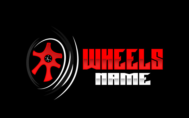Vehicle Wheel Service Logo Automotive DesignV3 Logo Template