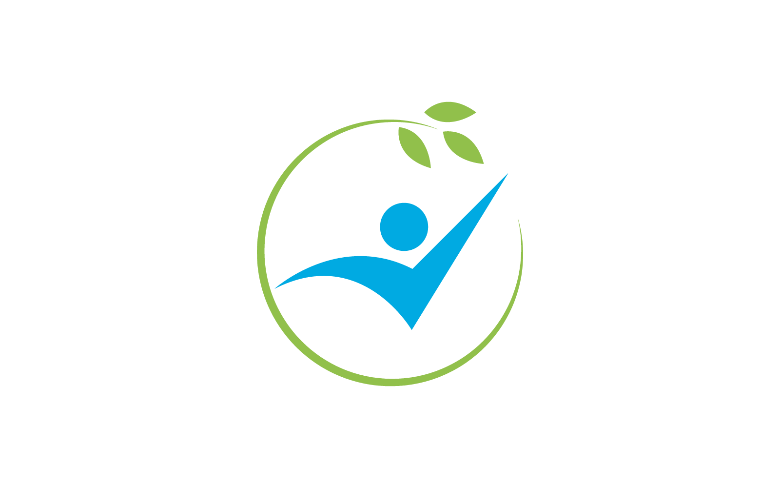 Healthy Life people logo design illustration