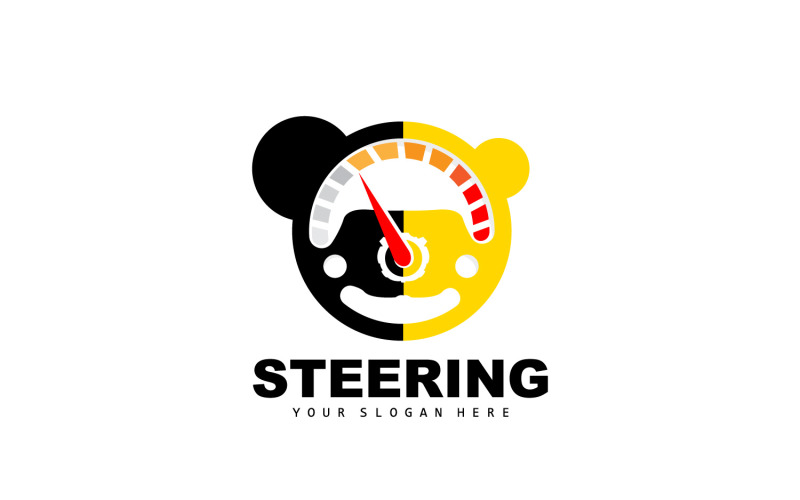 Steering Logo Simple Vehicle Steering BusinessV13 Logo Template