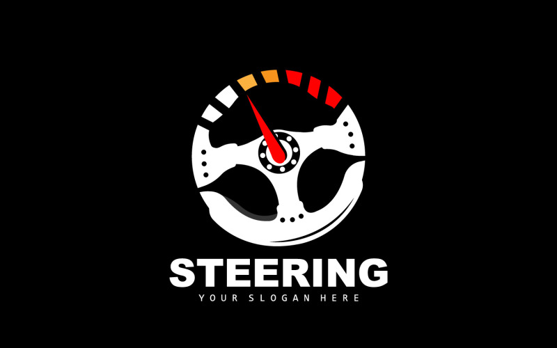 Steering Logo Simple Vehicle Steering BusinessV14 Logo Template
