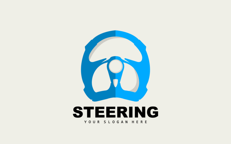 Steering Logo Simple Vehicle Steering BusinessV8 Logo Template