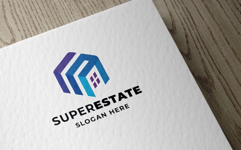 Super Real Estate Letter S Logo Logo Template