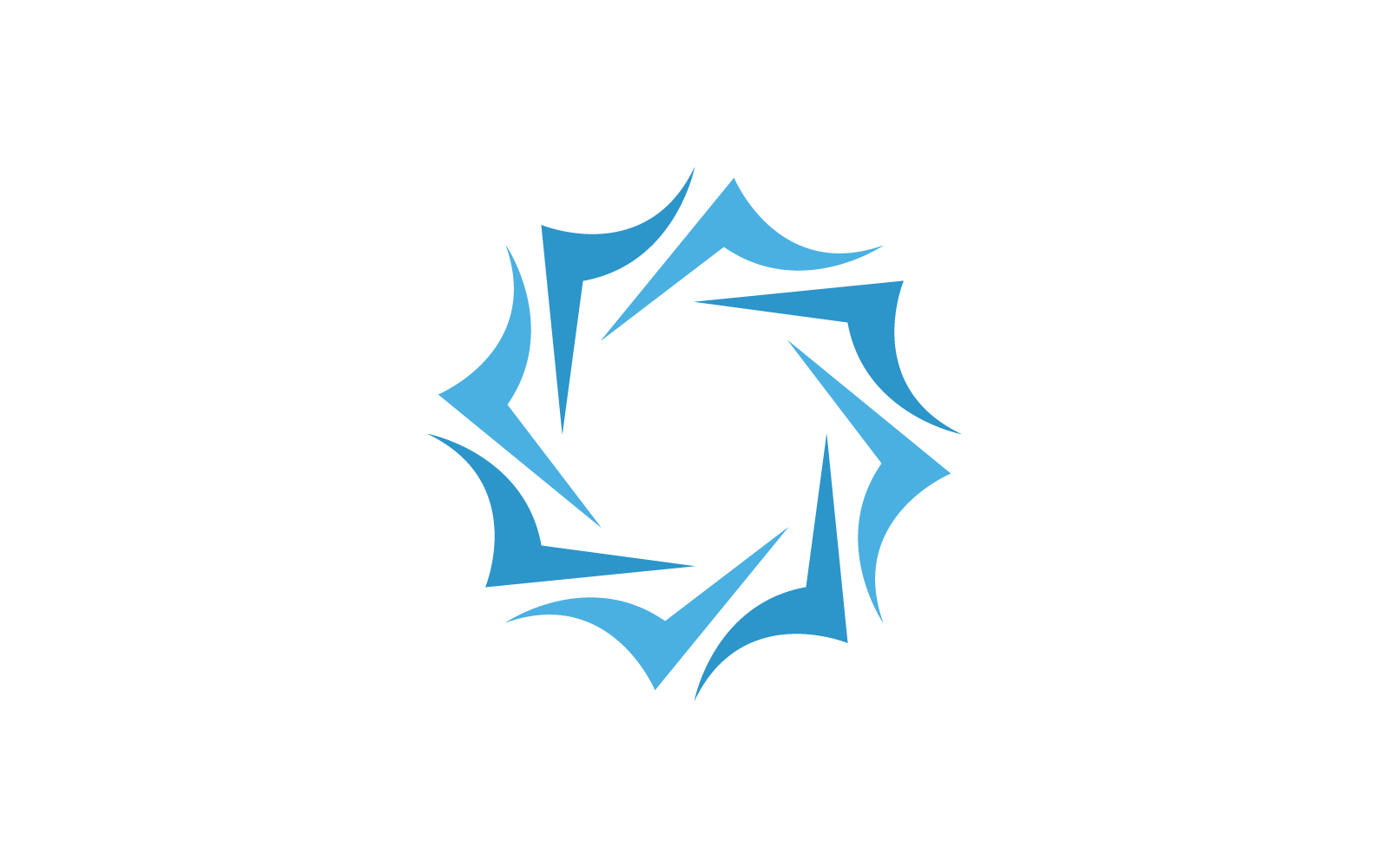 Vector de plantilla de logotipo abstracto de finanzas empresariales