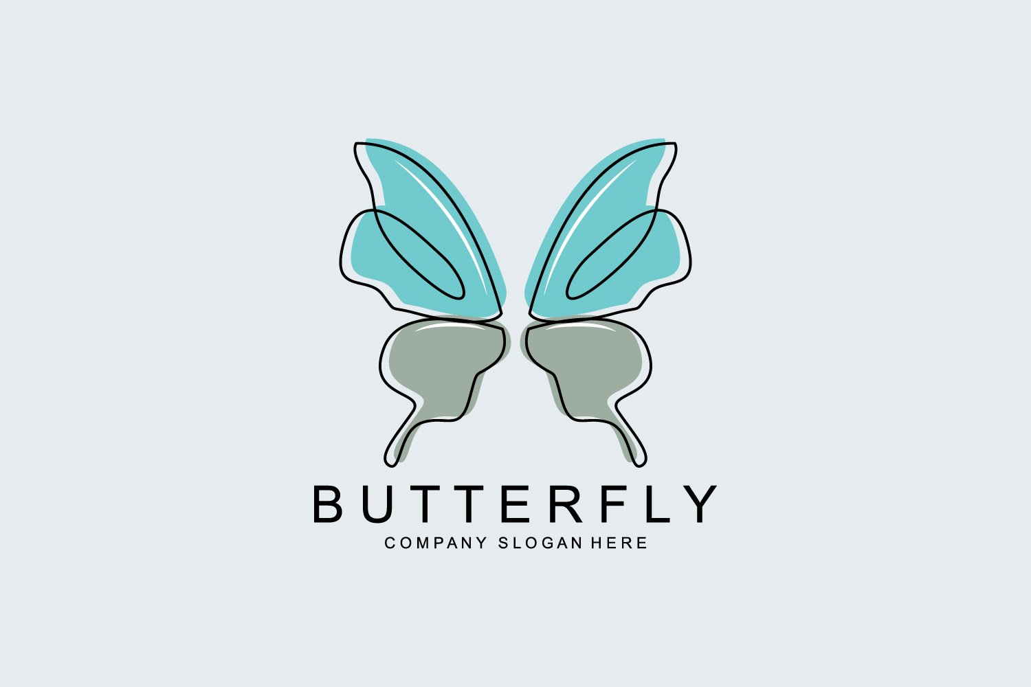 Template #405912 Butterfly Insect Webdesign Template - Logo template Preview