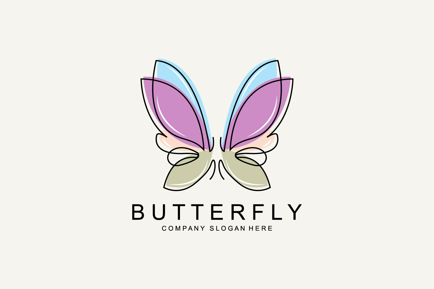 Template #405913 Butterfly Insect Webdesign Template - Logo template Preview