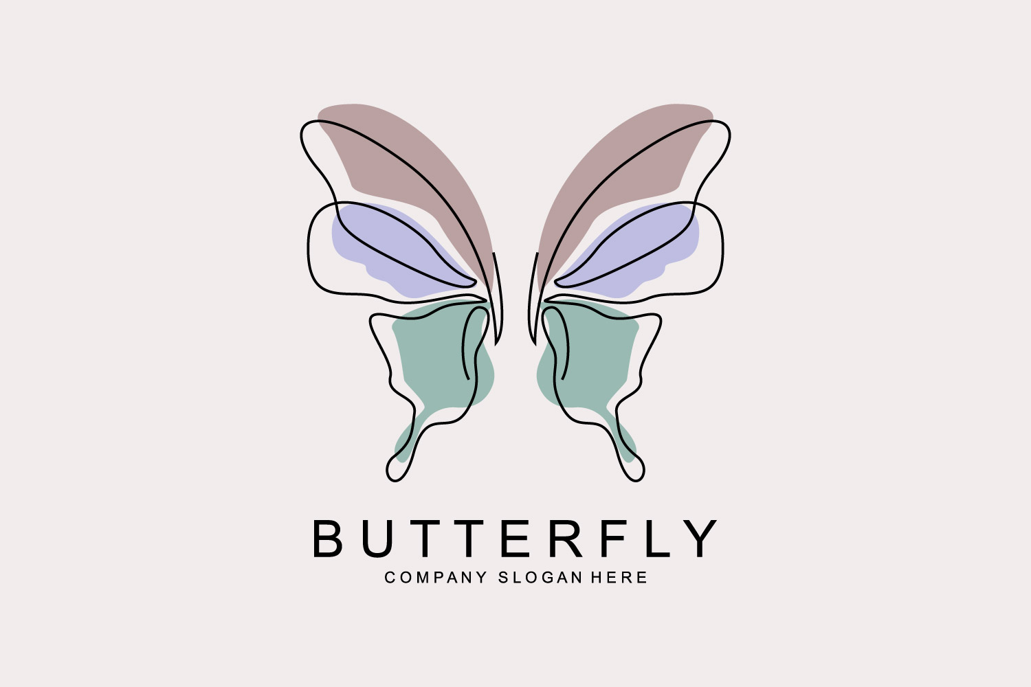 Template #405914 Butterfly Insect Webdesign Template - Logo template Preview