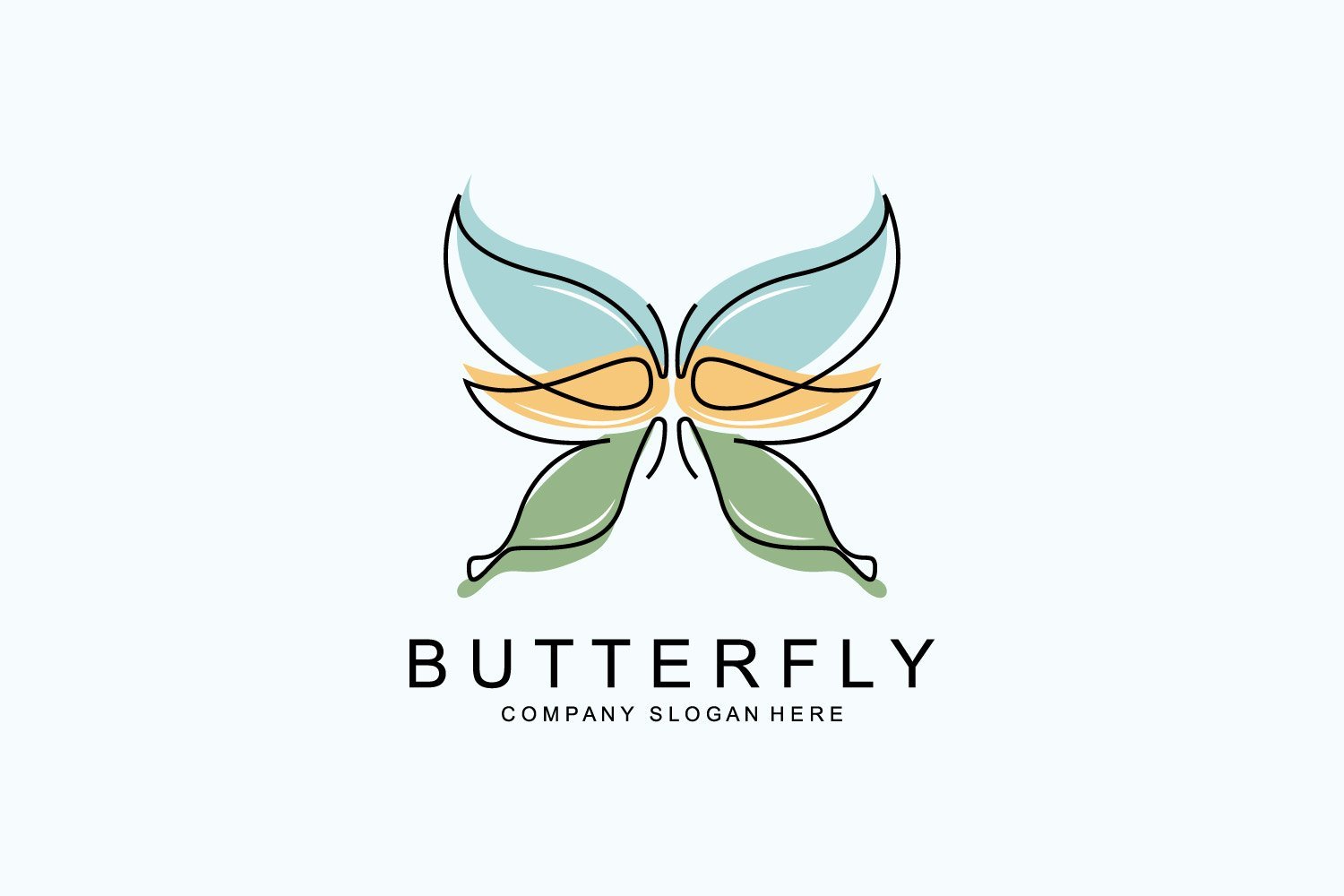Template #405917 Butterfly Insect Webdesign Template - Logo template Preview