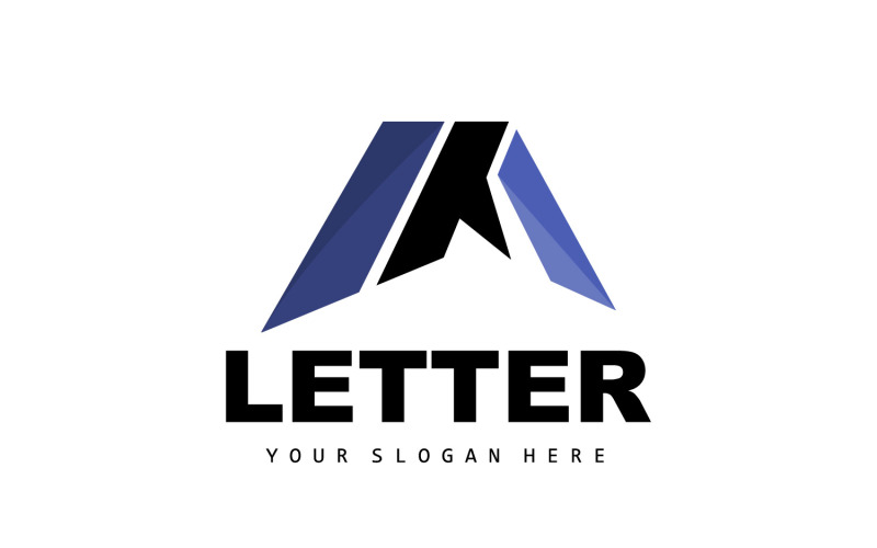 A Letter Logo Logotype Vector v3 Logo Template