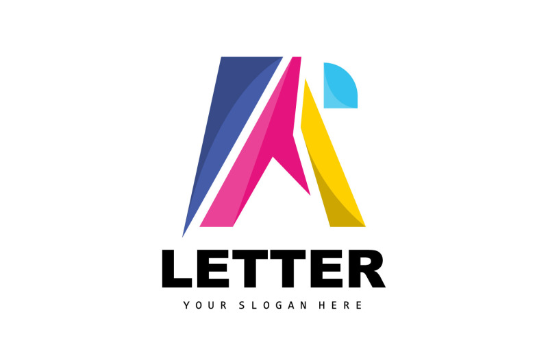 A Letter Logo Logotype Vector v4 Logo Template