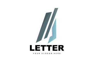 A Letter Logo Logotype Vector v6