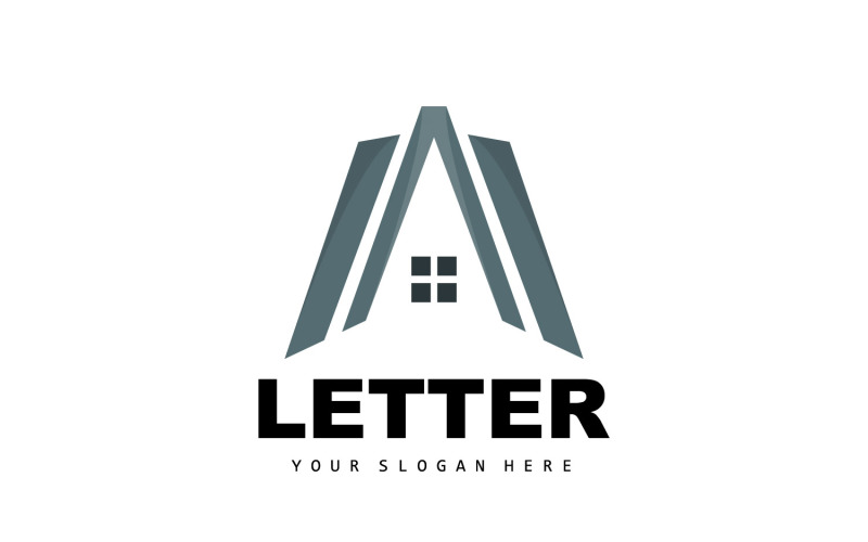 A Letter Logo Logotype Vector v7 Logo Template